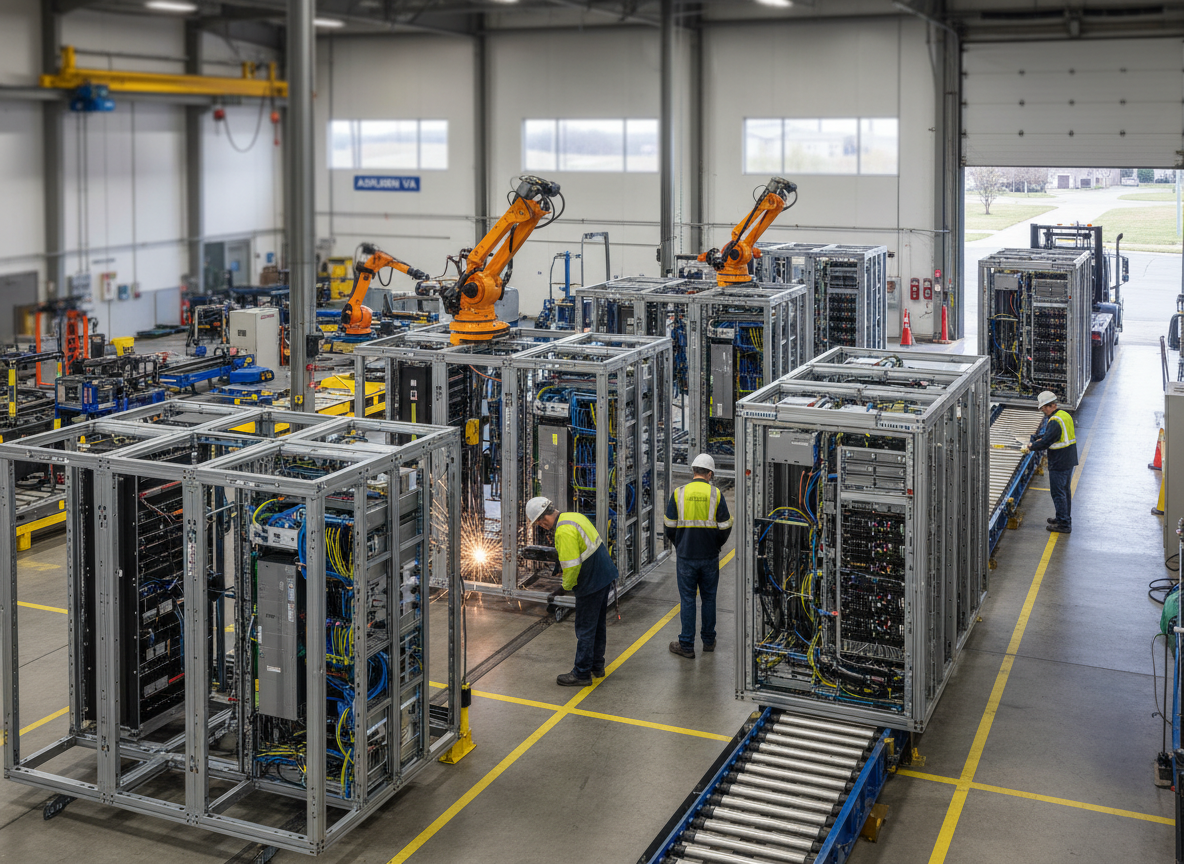 How Factory Fabrication Works for Modular Data Center Infrastructure