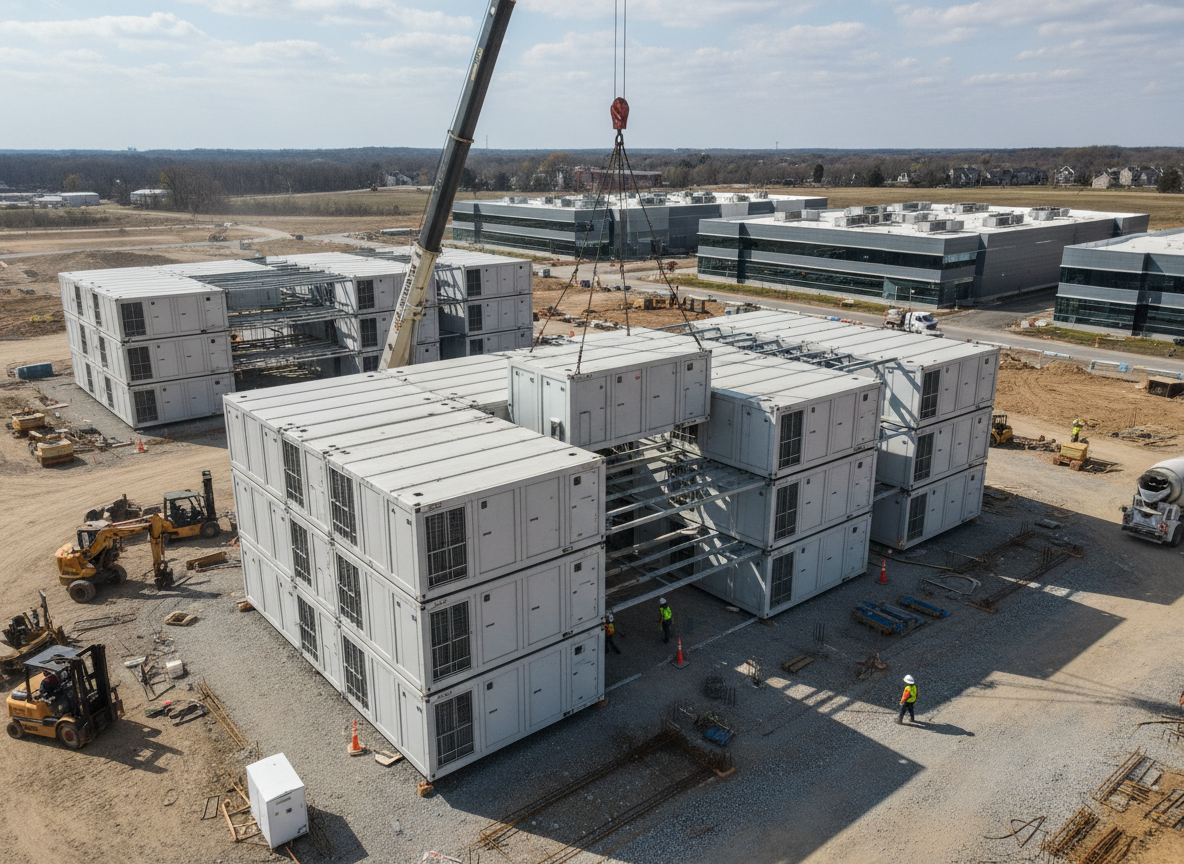 modular data center infrastructure in Amsterdam